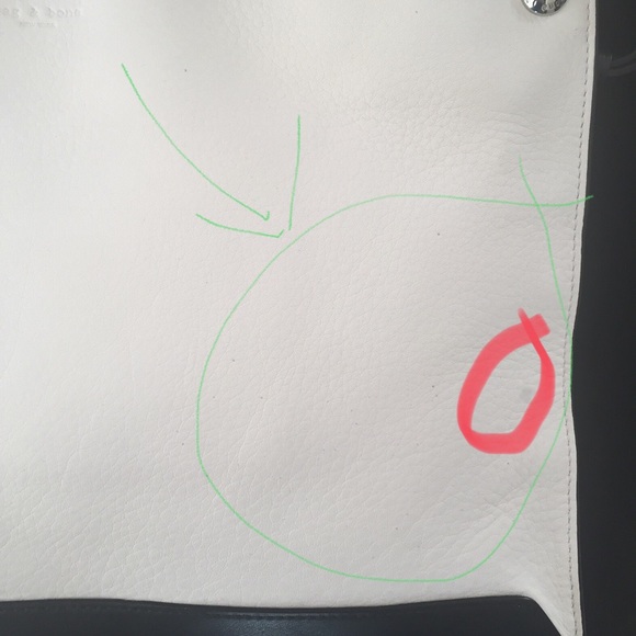 Rag & Bone Compass Colorblock LeatherCrossbody NEW - Picture 3 of 8